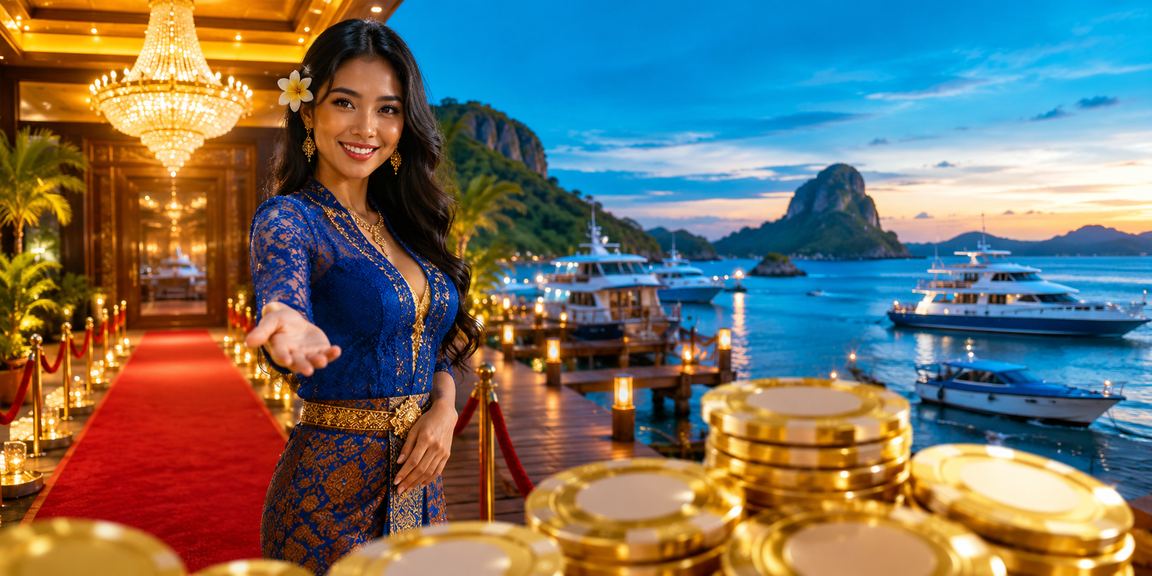 Model perempuan Vietnam tersenyum sambil menikmati sesi taruhan online dari ponselnya